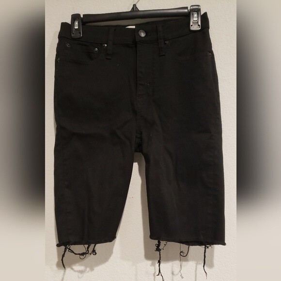 J Crew 9" Billie Demi Boot Crop Jeans Short 26 - Picture 1 of 5